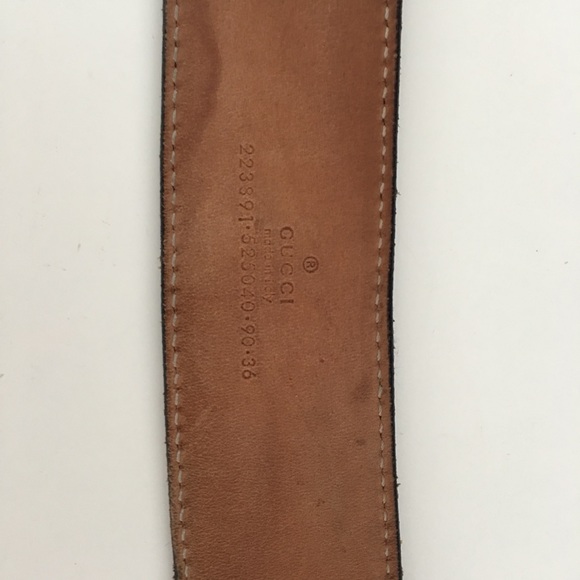 Gucci Men’s Belt in Black color. 100% authentic. - Picture 3 of 5